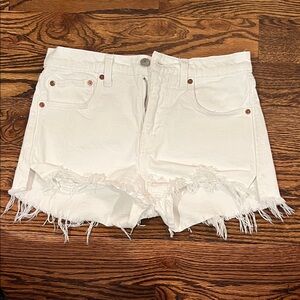 Abercrombie mid rise mom Shorts